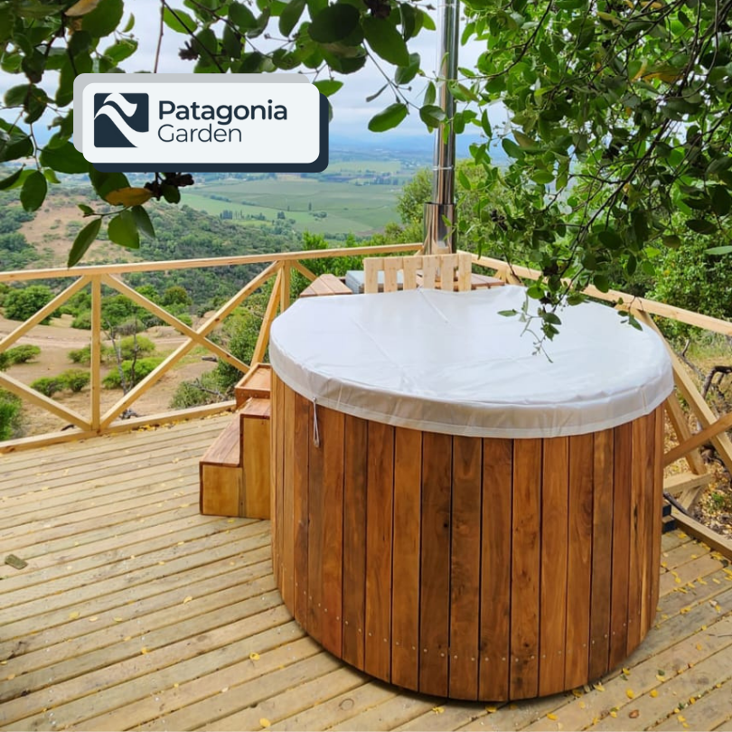 TINA CALIENTE PUYUHUAPI 160 Caldera Classical INOXIDABLE 1.500 litros 6 personas